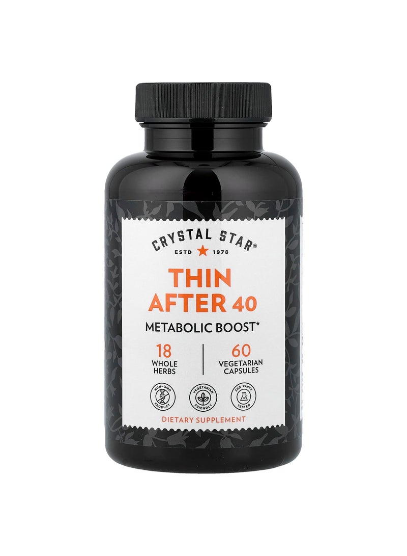 Thin After 40, 60 Vegetarian Capsules